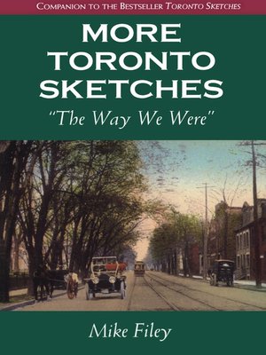 cover image of More Toronto Sketches